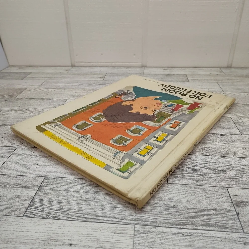 No Room For Freddy by Seymour Reit Kids Hardcover 1970 Vtg Retro‎ Book Ex-Lib
